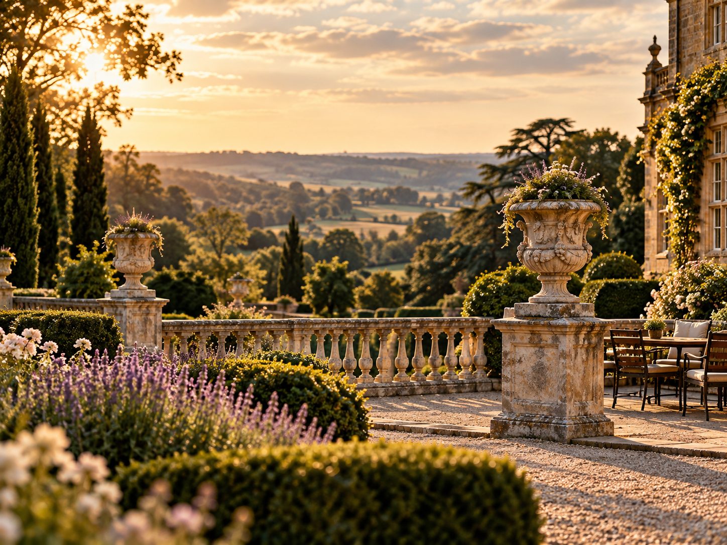 Eleanor Ashford, Aufnahme im britischen Landhausstil